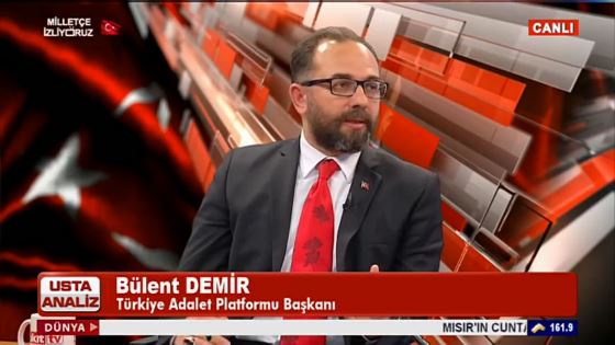 Av. Bülent Demir, C.başkanı Baş danışmanı Adnan Tanrıverdi ile birlikte Usta Analiz Programının konuğu oldu